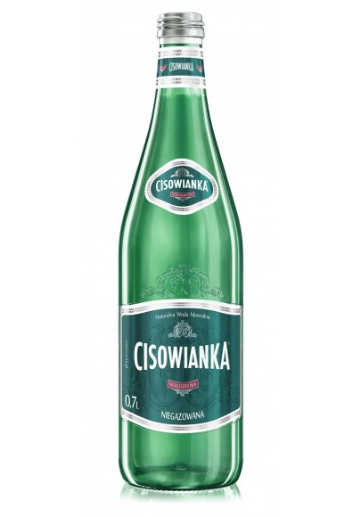 Woda cisowianka classique, niegazowana, butelka szklana, 0,7l - 12 szt