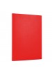 Teczka z rzepem OFFICE PRODUCTS, PP, A4/1,5cm, 3-skrz., czerwona