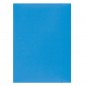 Teczka z gumką office products, karton, a4, 300gsm, 3-skrz., jasnoniebieska