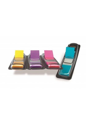 Zakładki indeksujące Post-it® (683-P5+3), zestaw promocyjny, 11,9x43,1mm, 5x35 + 3x35 GRATIS, mix kolorów
