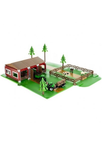 Woopie zestaw farma ze zwierzętami figurki + 2 traktorki 102 el.