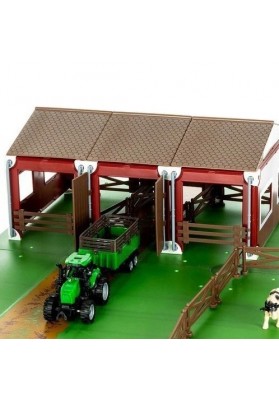 WOOPIE Zestaw Farma ze Zwierzętami Figurki + 2 Traktorki 102 el.