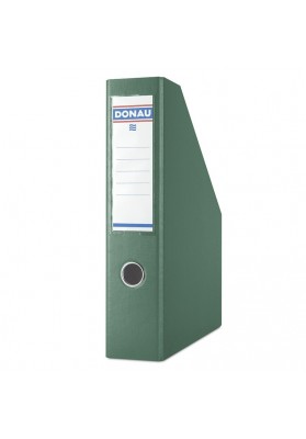 Pojemnik na dokumenty DONAU, PP, A4/75mm, zielony