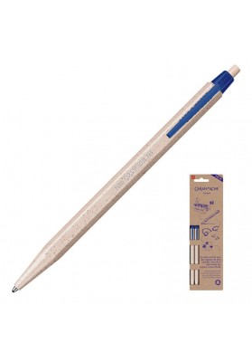 Długopis jednorazowy Caran d'Ache 825 Wood Chips, M, 2szt., blister, jasne drewno
