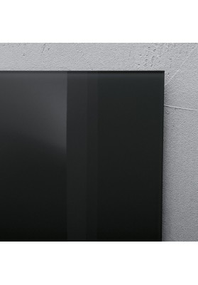 Tablica suchoś. -magn. ARTVERUM, (300 x 300 x 1,5mm), szklana, czarna