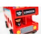 Tooky toy drewniana zabawka autobus london bus z pasażerami