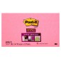 Karteczki samoprzylepne post-it® super sticky (655s-n), 127x76mm, 5x90 kartek, neonowe