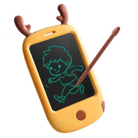 Woopie smartfon mobilny telefon tablet 4,4" dla dzieci do rysowania znikopis renifer + rysik