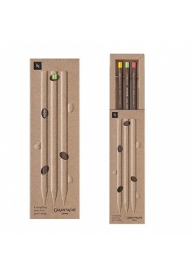 Ołówki Nespresso Swiss Wood 3szt
