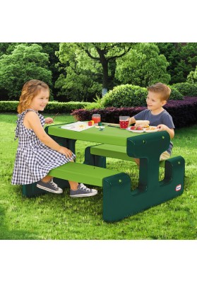Little tikes stolik piknikowy do ogrodu dla dzieci go green