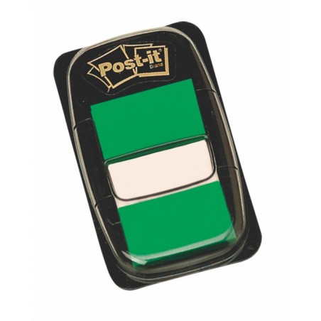 Zakładki indeksujące POST-IT® (680-3), PP, 25x43mm, 50 kart., zielone