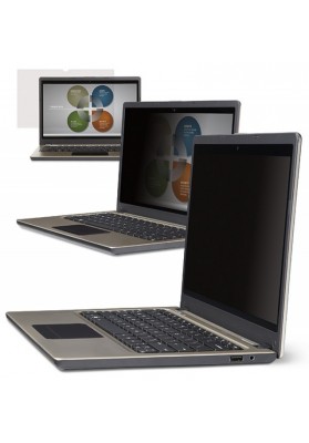 Bezramkowy filtr prywatyzujący 3M™ (PF156W9B), do laptopów, 16:9, 15,6", czarny