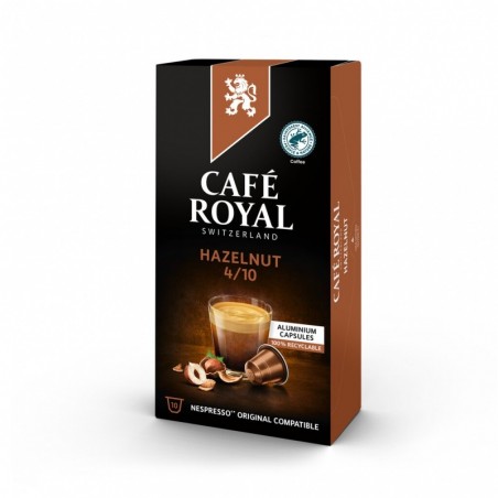 Kapsułki kawowe cafe royal orzechowe, 10 szt