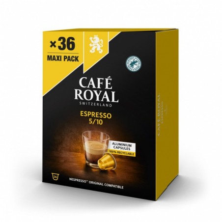 Kapsułki kawowe CAFE ROYAL ESPRESSO, 36 szt