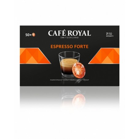 Kapsułki kawowe CAFE ROYAL ESPRESSO FORTE, 50 szt