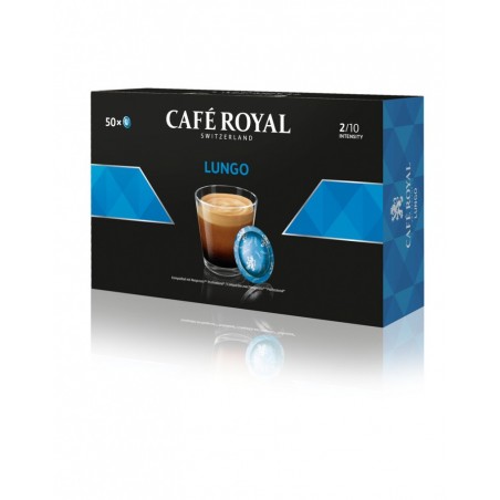 Kapsułki kawowe CAFE ROYAL LUNGO, 50 szt
