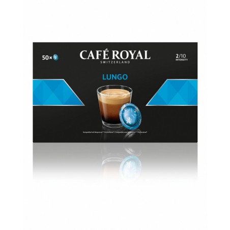 Kapsułki kawowe pads CAFE ROYAL LUNGO, 50 szt