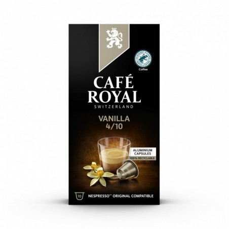 Kapsułki kawowe CAFE ROYAL WANILIOWE, 10 szt