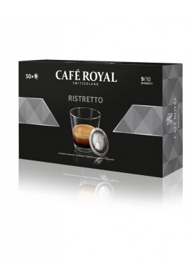 Kapsułki kawowe pads cafe royal ristretto, 50 szt