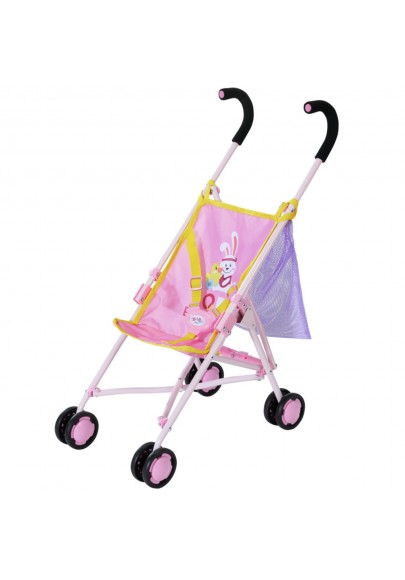 Baby born różowy wózek dla lalki z torbą na akcesoria