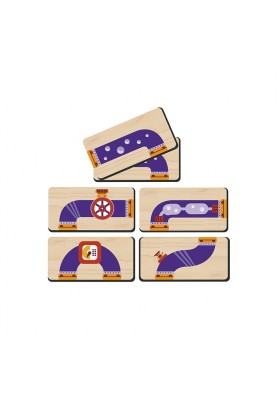 Tooky Toy Tablica Magnetyczna Układanka Puzzle Gra Logiczna dla Dzieci 40 el.