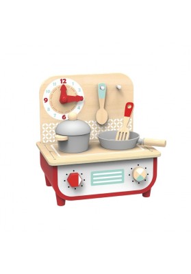 Tooky toy kuchnia z grillem dla dzieci 2 w 1 + akcesoria kuchenne