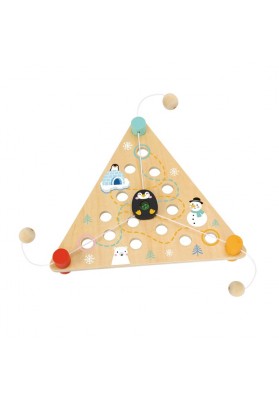 Tooky Toy Drewniana Gra Zręcznościowa Dla Dzieci Pingwinek