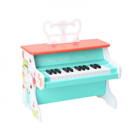 Tooky toy pianino muzyczne dla dzieci nauka gry + książeczka