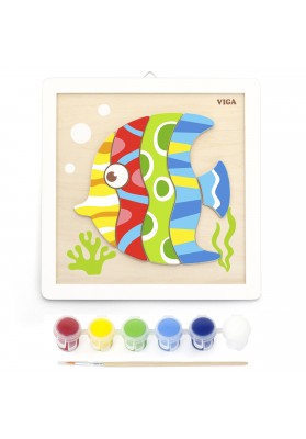 Viga zestaw kreatywności diy malowanie rybka