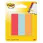 Zakładki indeksujące post-it® (671-pbo), papier, 22,2x73mm, 3x50 kart., mix kolorów