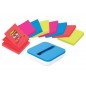 Karteczki samoprzylepne post-it® z-notes (val-ss8p-r330), 76x76mm, 8x90 kart., mix kolorów