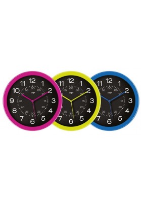 Zegar ścienny CEP Pro Gloss, 30cm, niebieski