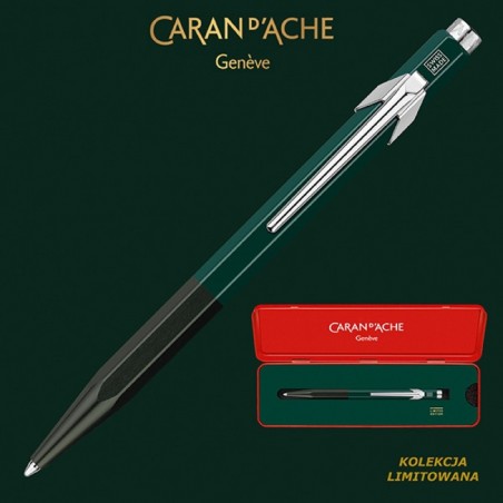 Długopis caran d'ache 849 wonder forest, m, zielony