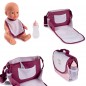 Smoby baby nurse torba do przewijania + akcesoria dla lalki