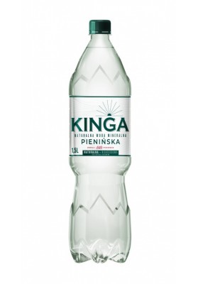 Woda mineralna KINGA PIENIŃSKA, naturalna, 1,5l - 6 szt