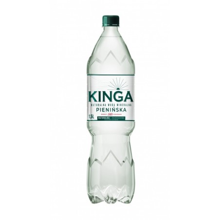 Woda mineralna KINGA PIENIŃSKA, naturalna, 1,5l - 6 szt
