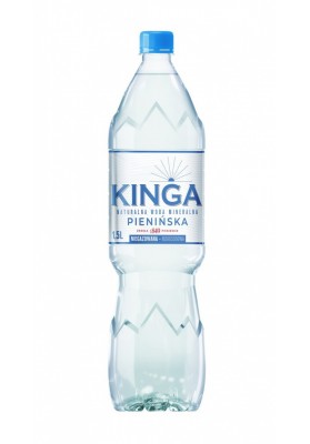Woda mineralna KINGA PIENIŃSKA, niegazowana, 1,5l - 6 szt