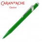 Długopis CARAN D'ACHE 849 Metal-X Line, zielony