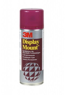 Klej w sprayu 3M Displaymount (UK7806/11), permanentny, 400ml