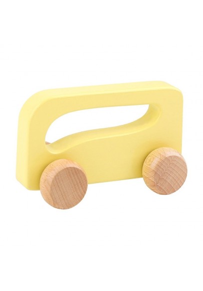 Tooky toy drewniane autko autobus do pchania dla dzieci