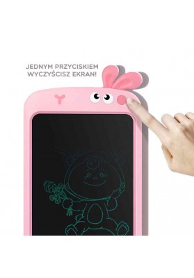 WOOPIE Tablet Graficzny 10.5" Królik dla Dzieci do Rysowania Znikopis + Rysik