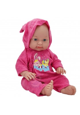Woopie ubranko dla lalki zestaw kąpielowy szlafrok kombinezon pajacyk  43-46 cm