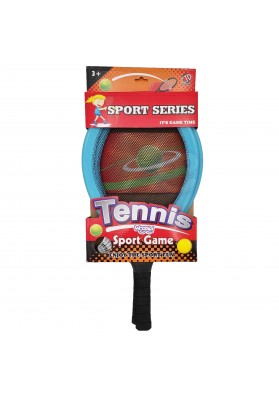 Woopie duże rakietki do tenisa badminton dla dzieci zestaw + piłka lotka