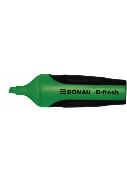 Zakreślacz fluorescencyjny donau d-fresh, 2-5mm(linia), zielony - 10 szt