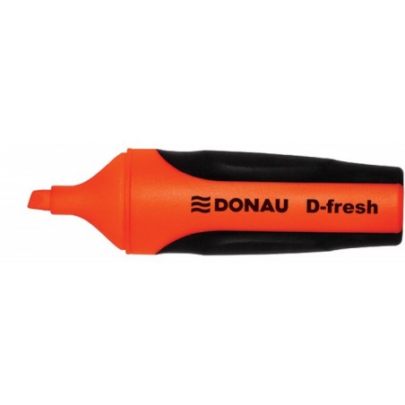 Zakreślacz fluorescencyjny donau d-fresh, 2-5mm(linia), pomarańczowy - 10 szt
