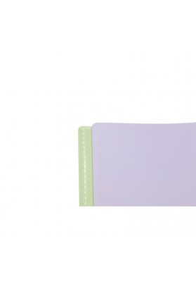 Zeszyt CLAIREFONTAINE Blush, A5, w linię, 48 kart., 14,8x21cm, koralowo-niebieski