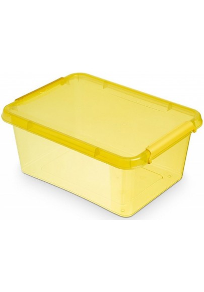 Pojemnik do przechowywania ORPLAST Color Box, 12,5l, żółty