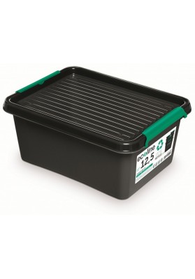 Pojemnik do przechowywania ORPLAST EcoLine Box, 12,5l, czarny