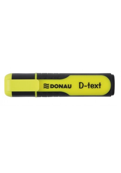Zakreślacz fluorescencyjny donau d-text, 1-5mm (linia), żółty - 10 szt