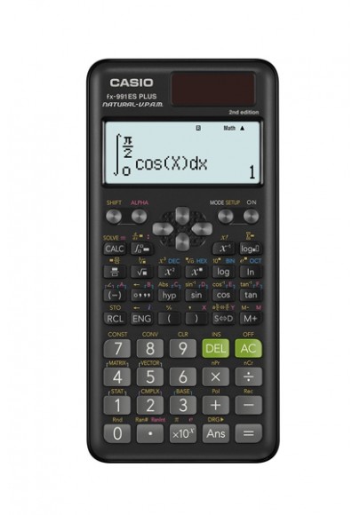 Kalkulator naukowy casio fx-991esplus-2-b, 417 fukncji, 77x162mm, czarny